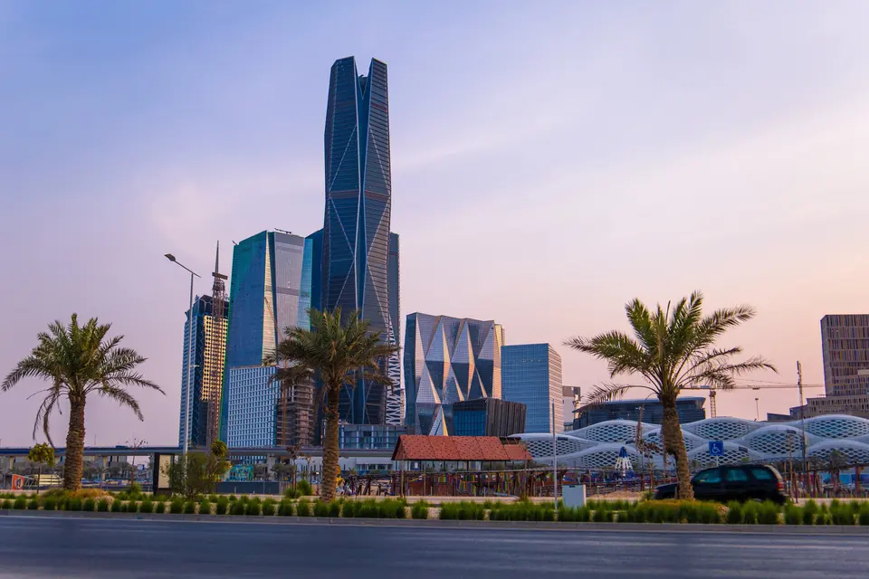 King Abdullah Financial District in Riyadh