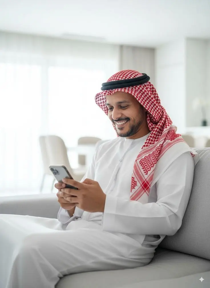 Saudi professional evaluating a localization plan
