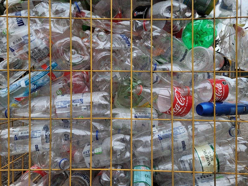 Sorted materials prepared for recycling
