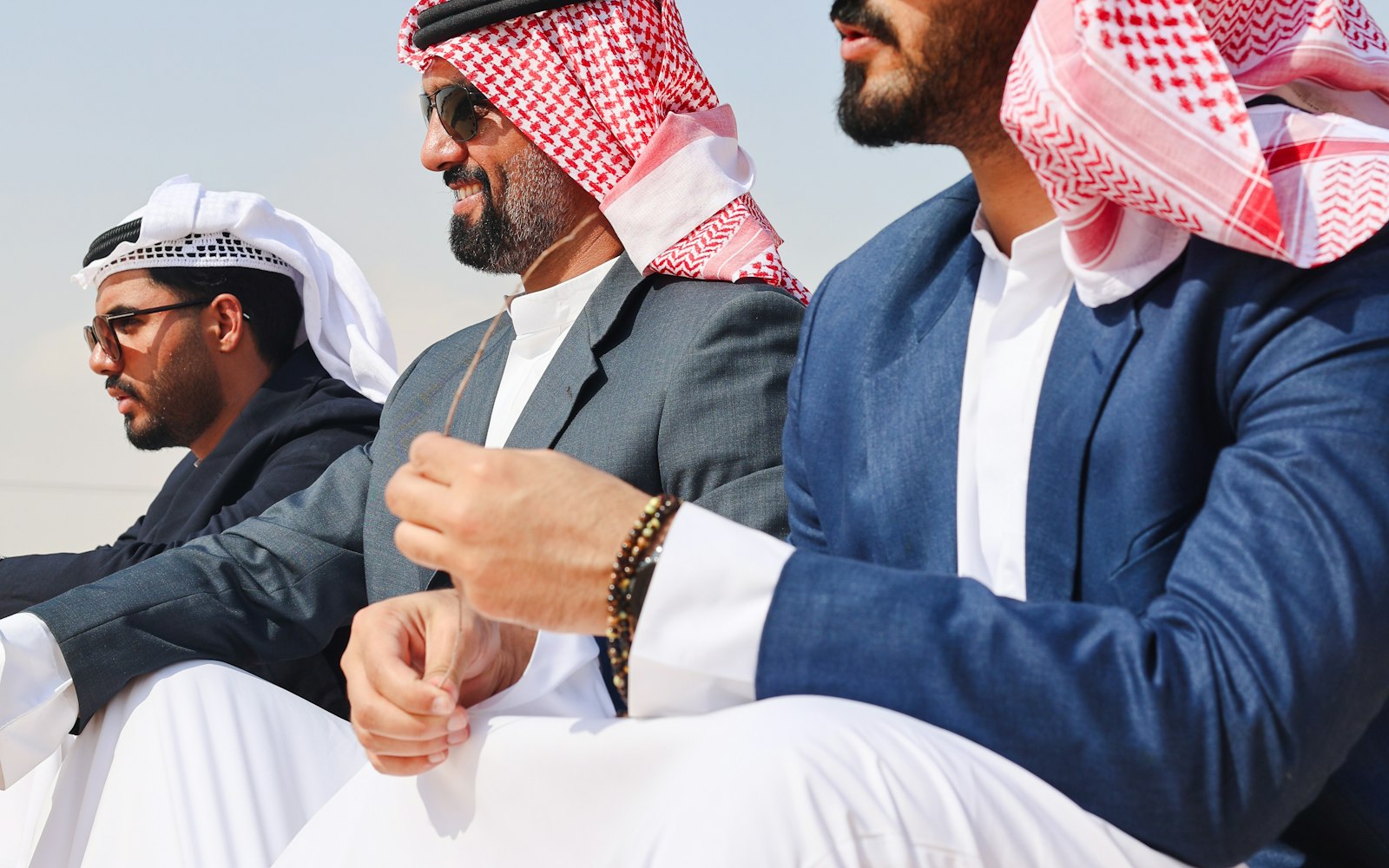 Gulf leaders in a collaborative discussion