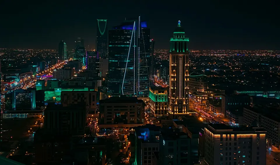 Riyadh at night